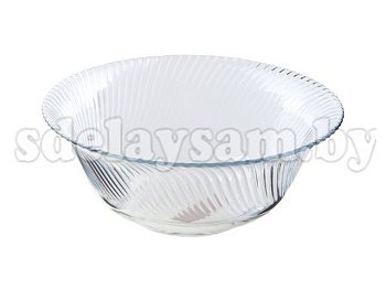 Салатник стеклянный, круглый, 250 мм, Даймонд, NORITAZEH