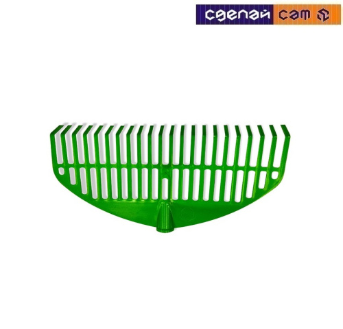 Грабли веерные пластмассовые без черенка "Оазис"