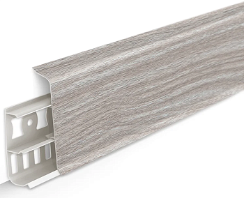 Плинтус напольный 70мм 2,2м "Идеал Деконика", 294 Орех антик