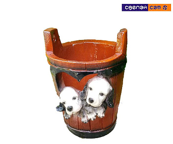 Кашпо Ведро