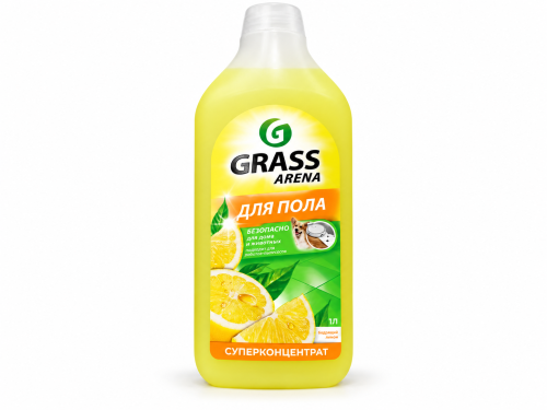 Средство для мытья пола GRASS Arena «Лимон», 1 л