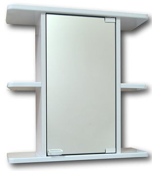 Шкаф настенный Гамма-10 прав. белый