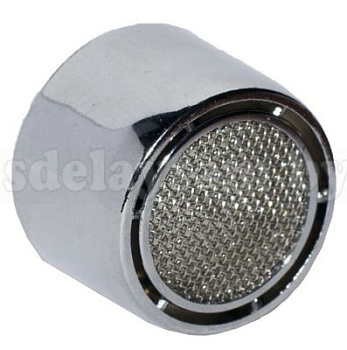 ПРОФСАН Аэратор М24*1 (наружная резьба, корпус и вставка пластик)