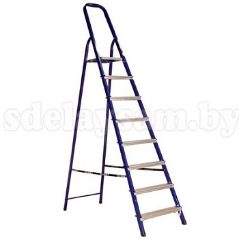 Лестница-стремянка 40*20 стальная 8-и ступенчатая 8408