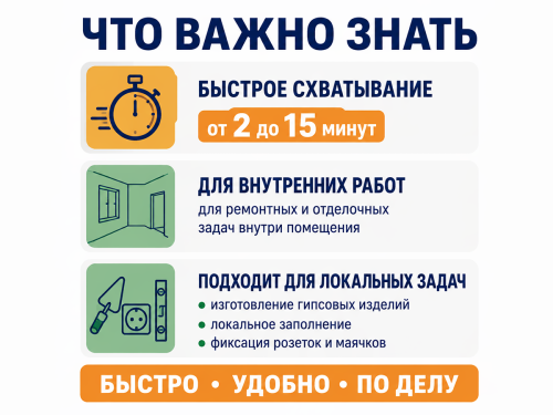 Гипс строительный KNAUF Шнельгипс, 2 кг фото 4