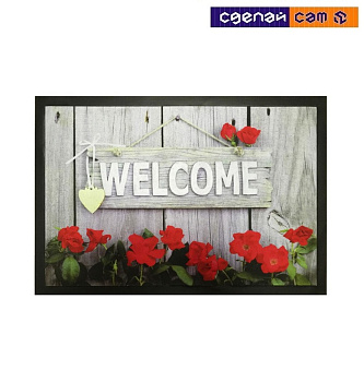 Коврик интерьерный "Welcome" 40x60 см SUNSTEP 