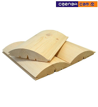 Блок-хаус 120х27мм сорт B (Цена за м.п.)