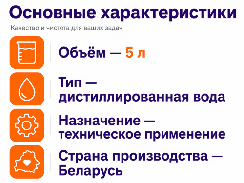 Вода дистиллированная фото 2