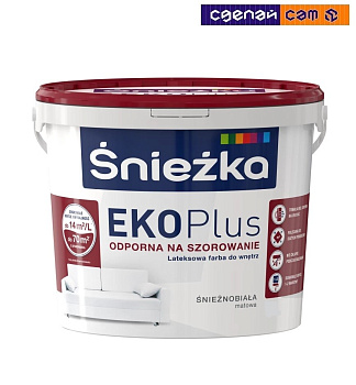Краска Sniezka EKO PLUS белая 10л