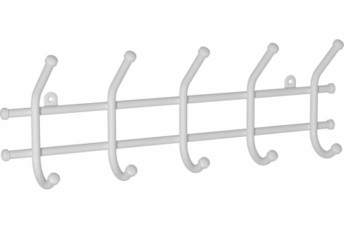 Вешалка настенная Норма -5 белая