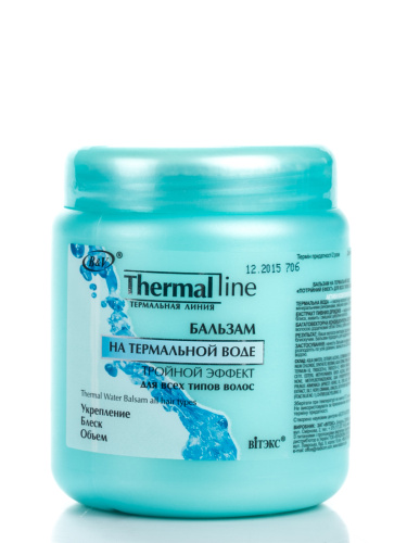 Термальная линия БАЛЬЗАМ 450мл НА ТЕР.ВОДЕ д/волос