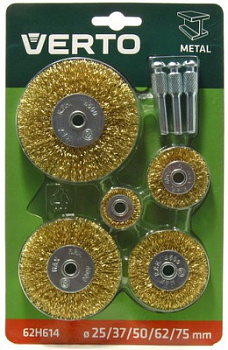 Щетки проволочные дисковые, 5 шт