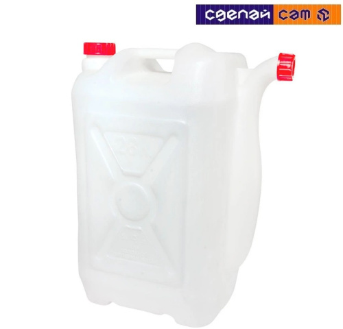 Канистра со сливом 28л (уп.4)  М051