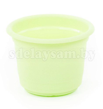 Горшок цветочный "Ксения" №5 - 2 л бледно-зеленый