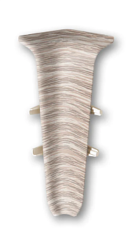 Угол внутренний для плинтуса 70мм "Идеал Деконика", 229 Дуб латте