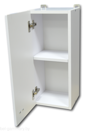 Шкаф настенный Гамма 40.25 Ф2 лев.(белый)