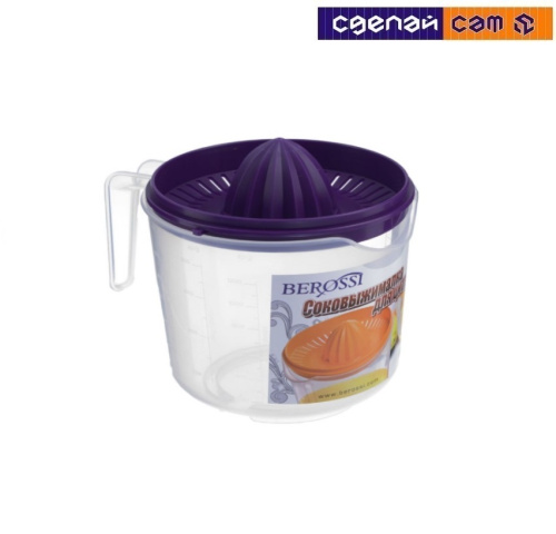 Соковыжималка для цитрусовых (фуксия)