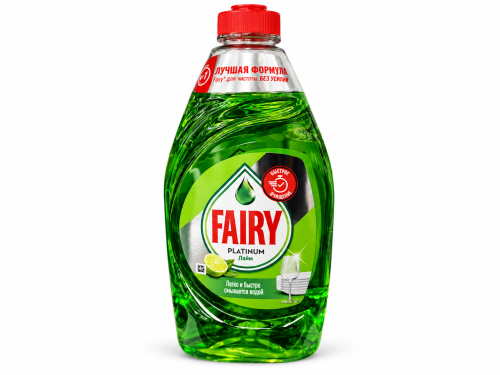 Средство для мытья посуды Fairy Platinum «Лимон и лайм», 430 мл