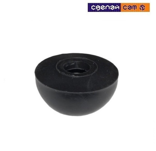 Клапан Груша с отверстием 24мм резина  (4-0008)