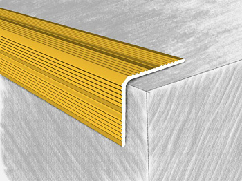 Порог алюминиевый, 0.9М, 3414-02К, золото
