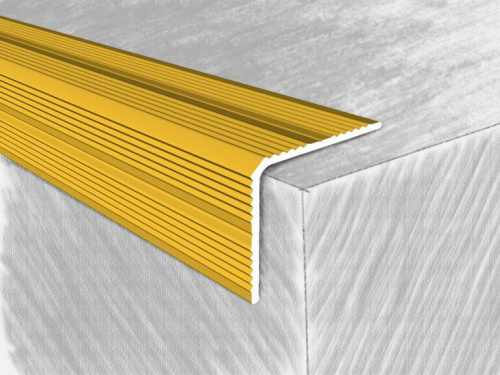 Порог алюминиевый, 0.9М, 3414-02К, золото