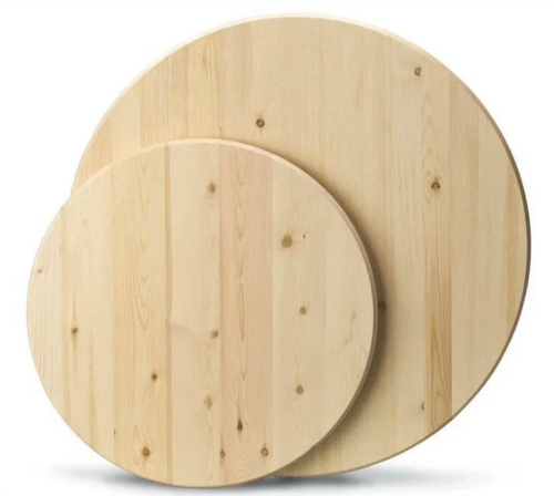 Столешница хвоя d 1000 28мм, сорт АВ,