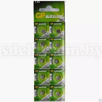 Элемент питания  GP 177/LR626/AG4 10BP