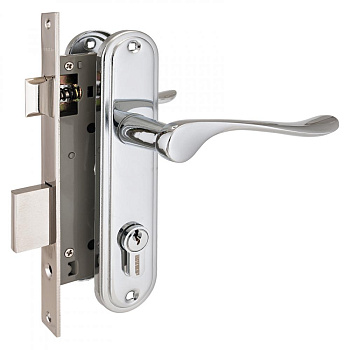 Замок врезной с/руч  АЛЛЮР 127/1 CP