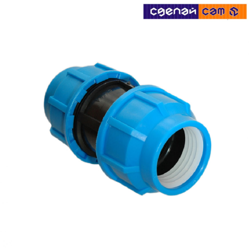 Муфта ПНД компрессионная 25х25