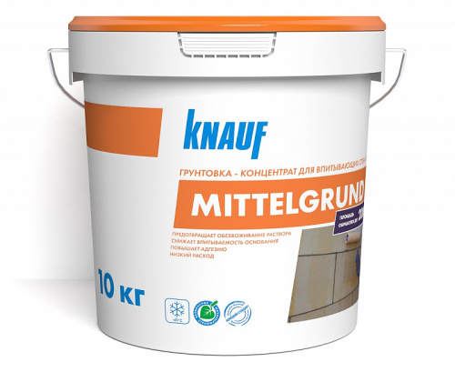 Грунтовка Миттельгрунд KNAUF (концентрат 1:5) 10 кг