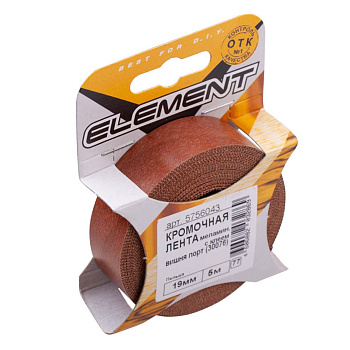 Кром.лента меламин.с клеем 19мм вишня порт.  (5м) 