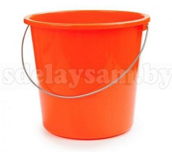 Ведро 7 л мандарин BEROSSI