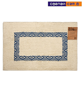 Коврик хлопковый "VORTEX" 50х80 см "Орнамент"