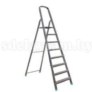 Стремянка 9-ти ступенчатая алюминиевая