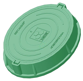 Люк (А30) h110, зеленый