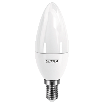 Лампа LED C37 8,5W E14 3000K