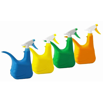 Лейка пластмассовая с опрыскивателем 1,5 л,М2154