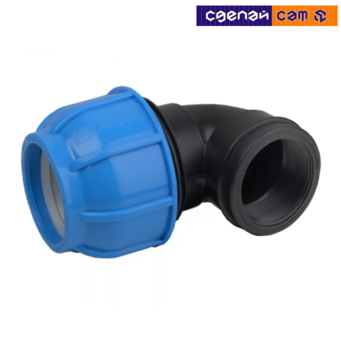 Колено с внутренней резьбой 25х3/4