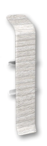 Соединитель  для плинтуса 70мм "Идеал Деконика", 265 Клен патина