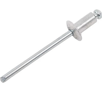 Заклепка вытяжная 4.0х18 мм алюминий/сталь, цинк (25 шт в зип-локе) STARFIX, арт.SMZ1-34338-25