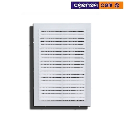 Вентрешетка ПВХ 135х195мм