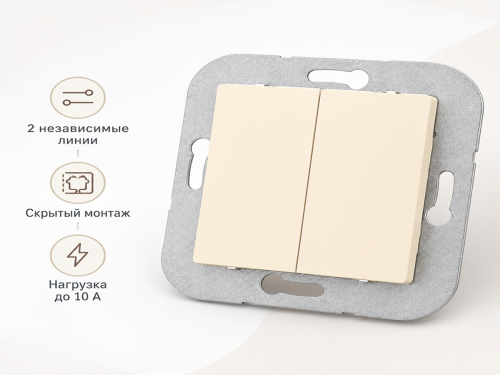 Выключатель С5 10-551 слон.кость