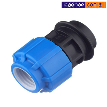 Муфта ПНД с внутр. резьбой 25х1/2