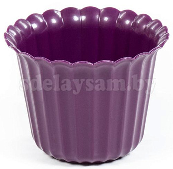 Горшок цветочный "Виола"  h=143 мм - 2 л фиолетовый