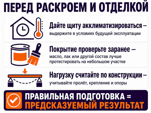 Мебельный щит из дуба 2200×600×40 мм, сорт 1/3, сращённый фото 4