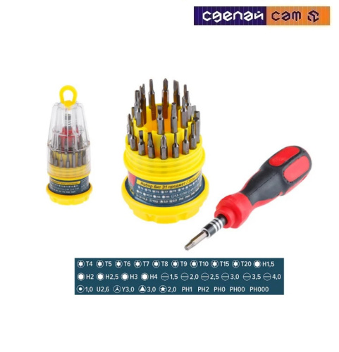 Набор бит 31 пр. Wortex (30 бит и держатель)