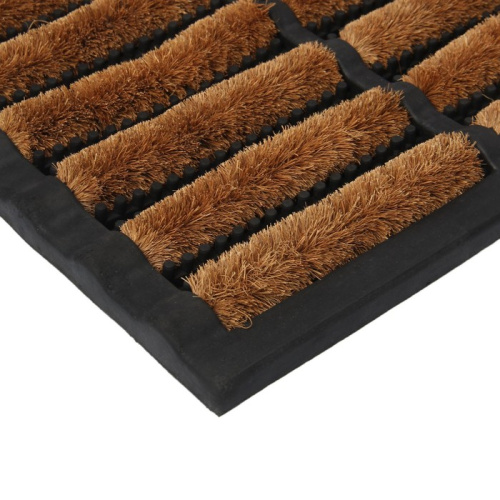 Коврик придверный резиновый с кокосом 45х75 