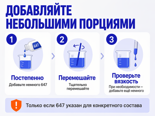 Растворитель 647 GoldDecor, 0,9 л фото 4