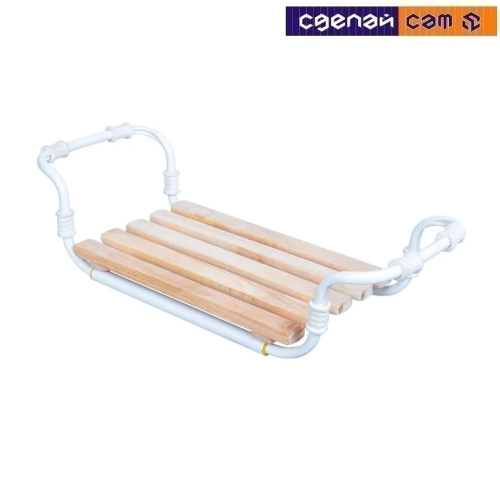 Сиденье в ванну раздвижное (дерево) СВ3