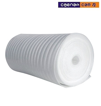 Полоса ТЗИ 1000х15мм из всп. п/э "Steinophon-290Б" тип А (подложка под ламинат) 